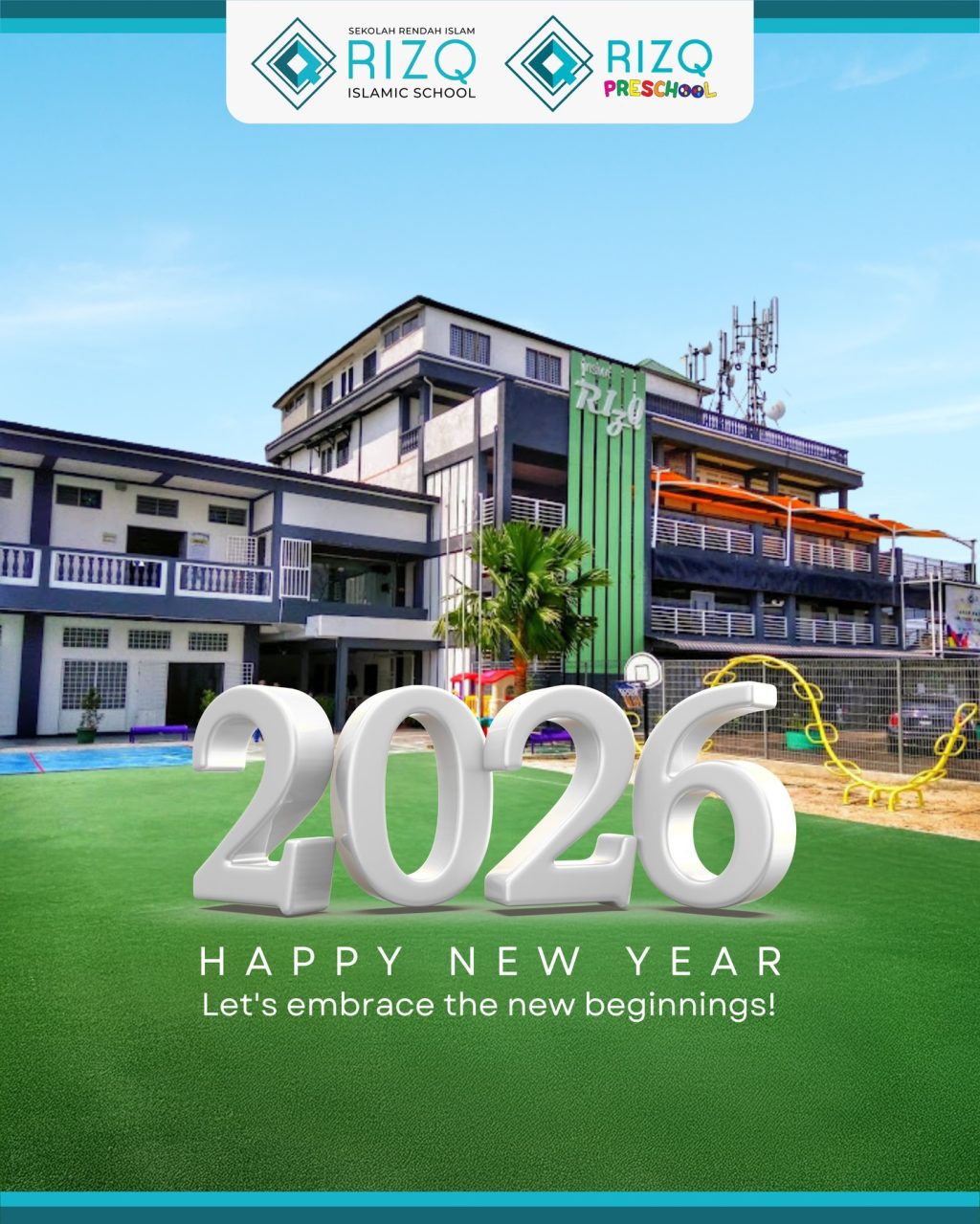 Instagram post from rizqislamicschool. This post is in position 1.